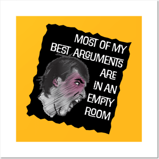 Best Argument-black Posters and Art